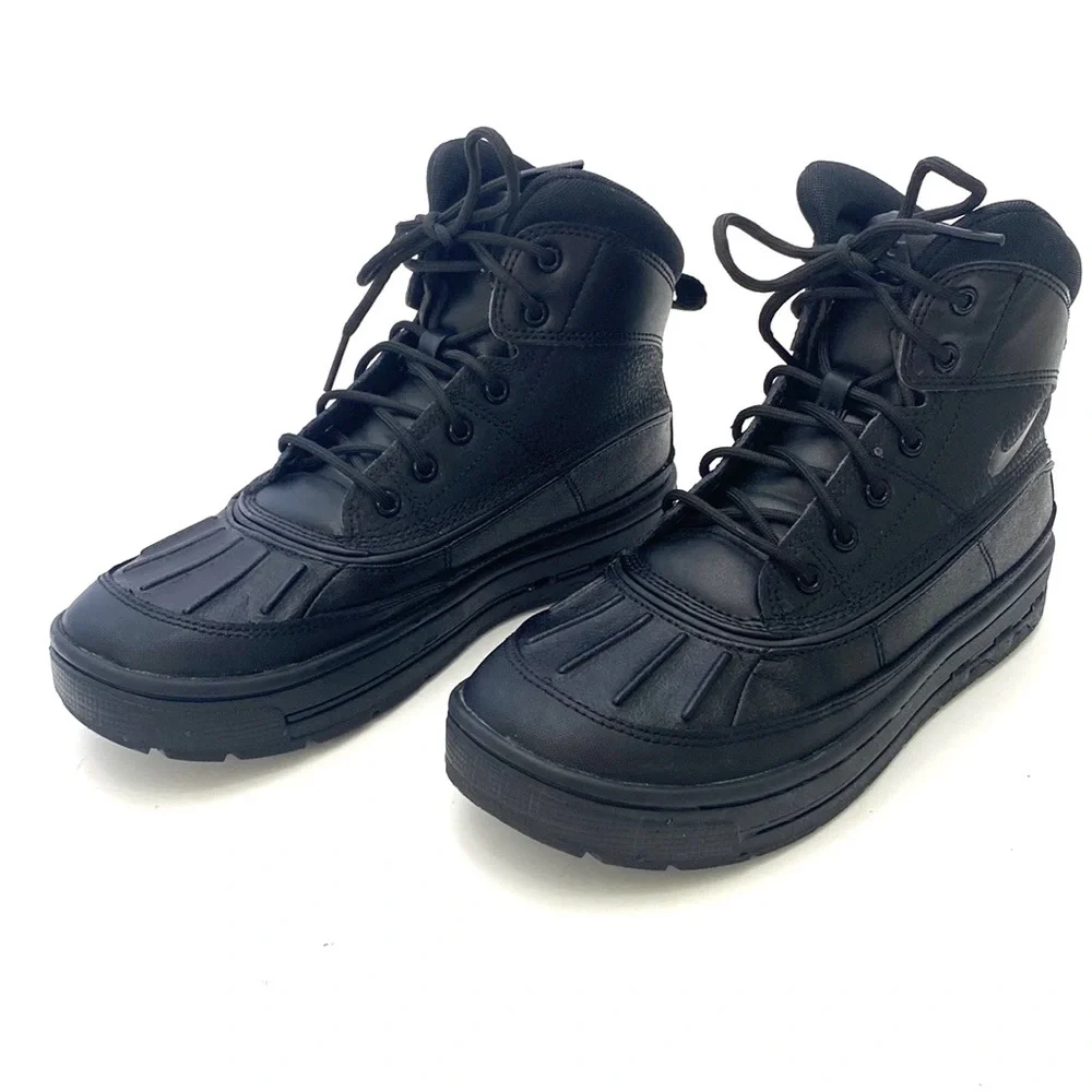 Nike ACG Youth Black Woodside II Lace-Up Boots 524872 - 004 (Boots Only)